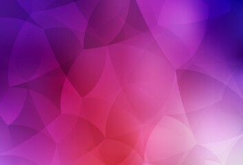 Obraz premium Light Pink, Red vector backdrop with lines, triangles.