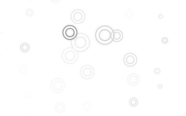 Light Gray vector template with circles.