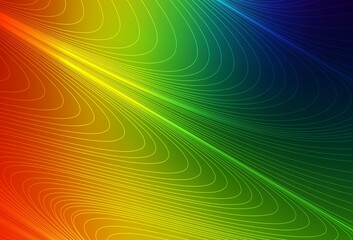 Dark Multicolor vector template with repeated sticks.