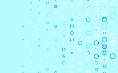 Light BLUE vector backdrop with dots.