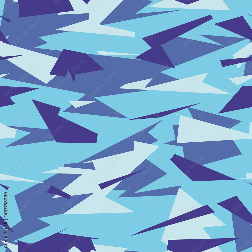 Aufkleber vector camouflage pattern for army. creative triangular camouflage military pattern