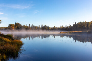 Michigamme River Upper Peninsula, Michigan September 2021