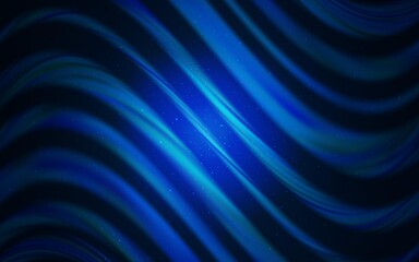 Dark BLUE vector layout with cosmic stars.