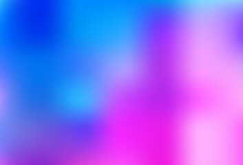 Light Pink, Blue vector blurred bright template.