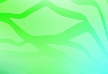 Light Green vector colorful blur backdrop.
