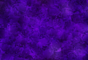 Dark Purple vector natural artwork with roses, flowers.