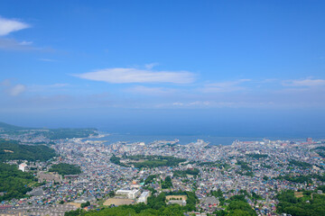 Fototapeta na wymiar 小樽天狗山からの眺め
