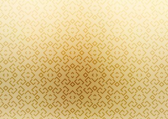 Light Yellow, Orange vector template with repeated sticks.