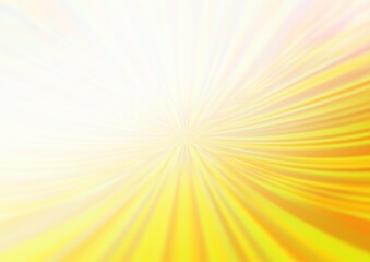 Obraz premium Light Yellow, Orange vector blurred bright pattern.