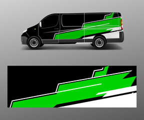 car graphic abstract stripe designs vector. abstract lines design concept for truck and vehicles van graphics vinyl wrap