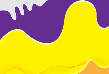 illustration of a yellow and white background