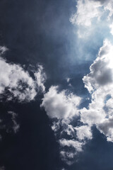 Obraz premium Beautiful clouds abstract