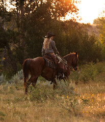 Blonde Cowgirl