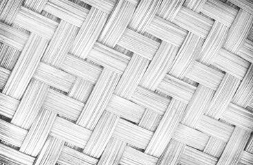 Bamboo texture wood wall white light grey handcraft background with seamless patterns