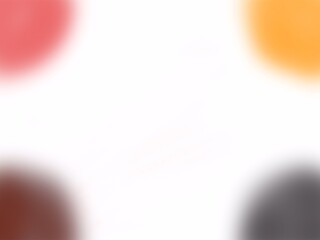 Frame of Colorful Airbrush Edge