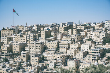 view of the Old city of Amman