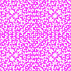 Obraz na płótnie Canvas Japanese circle vector seamless pattern