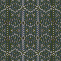 Abstract seamless pattern with various shapes. Geometric pattern for fabric. Textile background.