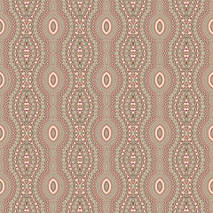 Abstract colorful seamless jacquard mosaic pattern. Design for fabric, wallpaper, paper, cover, weaving, packaging, tile, ceramics. Background for fashion textiles.