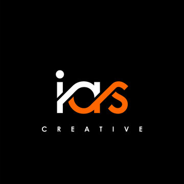 IAS Letter Initial Logo Design Template Vector Illustration