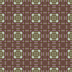 Abstract seamless pattern with various shapes. Geometric pattern for fabric. Textile background.
