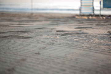 beach sand in the morning © adrian