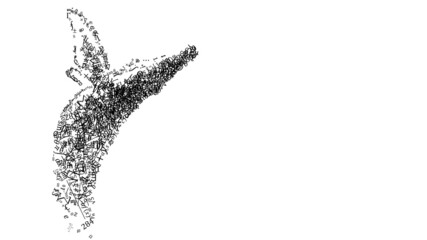 数式クジラ（背景白）