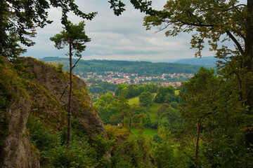 Park von Altenstein in Thüringen nahe Bad Liebenstein