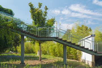 Hubei Wuhan Garden Expo Park summer scenery, China