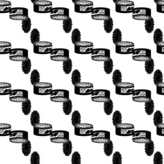 Meat tin can pattern seamless background texture repeat wallpaper geometric vector