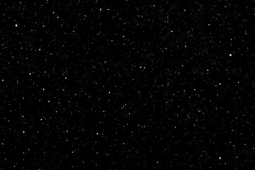 Dark night with stars.  Starry night sky.  Galaxy space background. 
