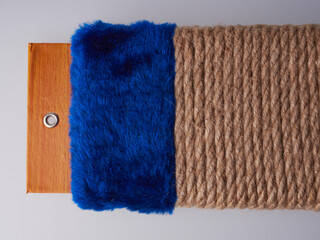 scratching post for cats close-up