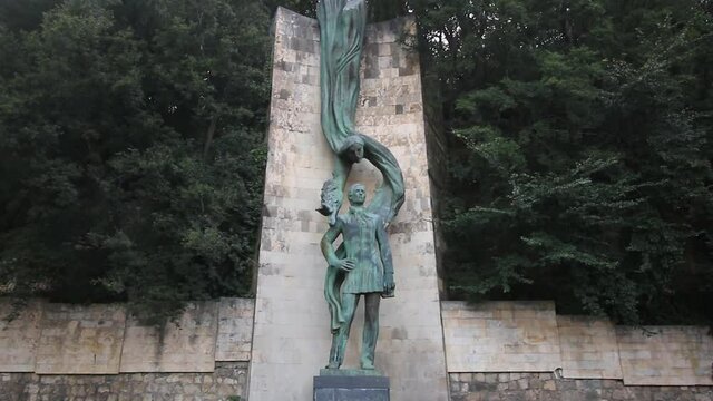 monument in the city of kutaisi