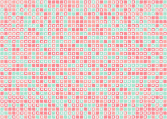 Abstract Geometric Pattern generative computational art illustration