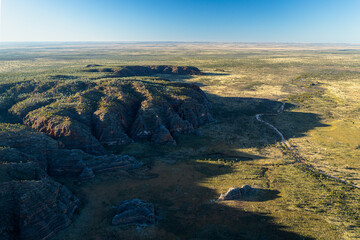Fototapeta na wymiar Bungle Bungles with a sky view in Kimberley, Western Australia