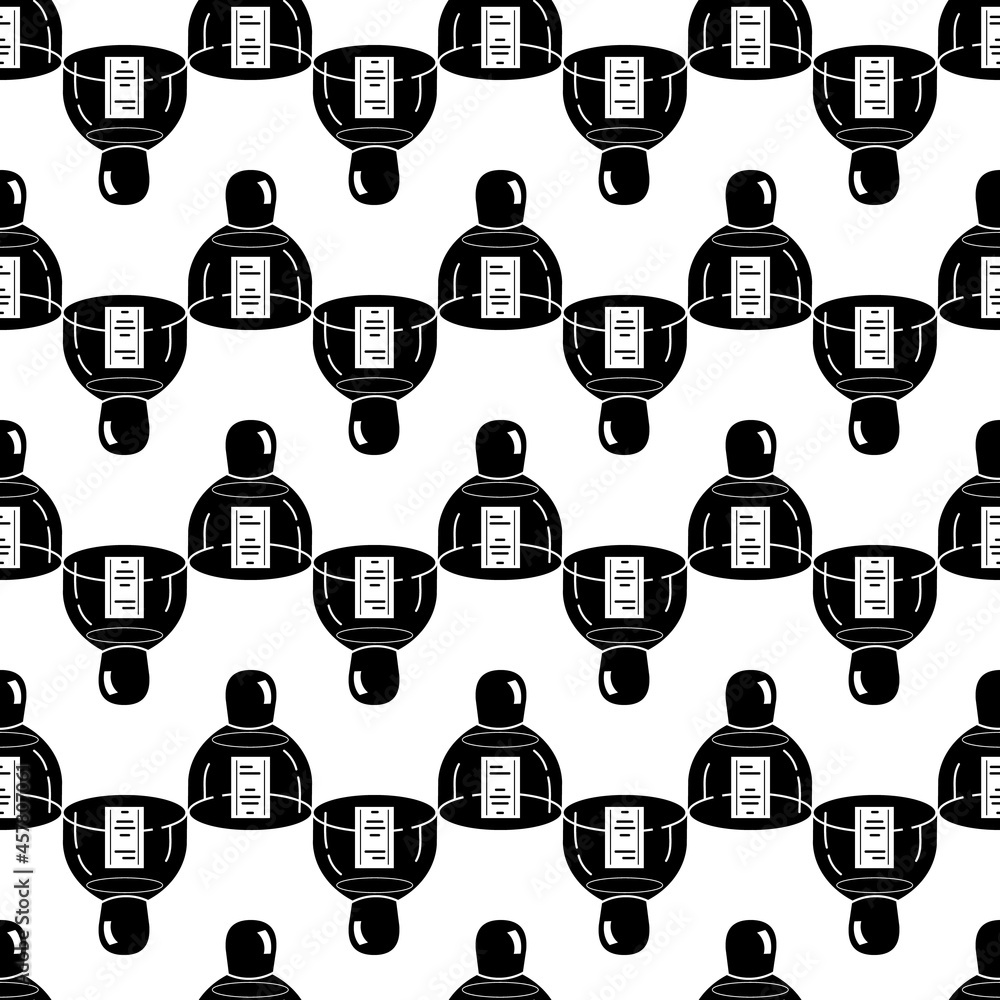 Poster man perfume bottle pattern seamless background texture repeat wallpaper geometric vector
