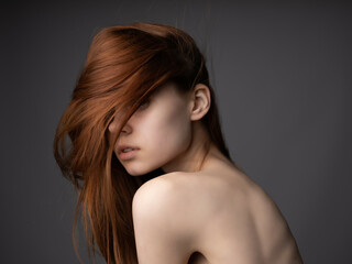 pretty woman in a hat outdoors summer Lifestyle