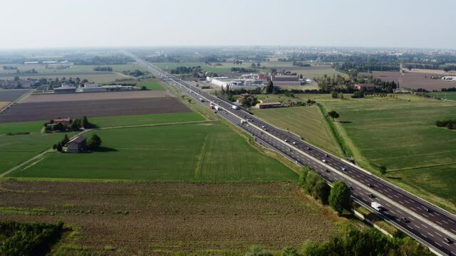 Traffico autostrada italiana
