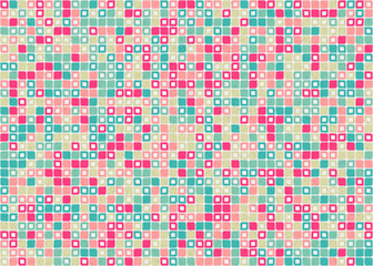 Abstract Geometric Pattern generative computational art illustration