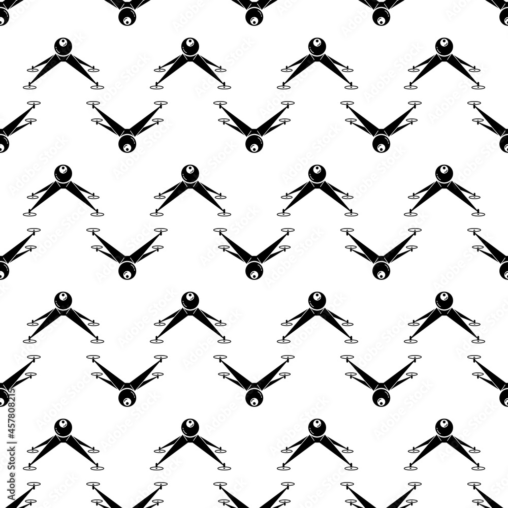 Poster drone pattern seamless background texture repeat wallpaper geometric vector