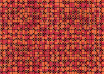 Abstract Geometric Pattern generative computational art illustration