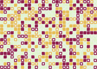 Abstract Geometric Pattern generative computational art illustration