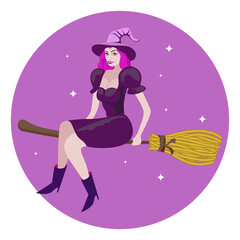 Witch halloween festival