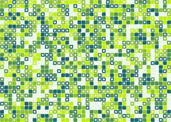 Abstract Geometric Pattern generative computational art illustration