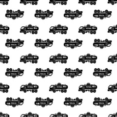 Obraz premium Petrol truck tank pattern seamless background texture repeat wallpaper geometric vector