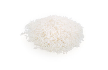 Fototapeta na wymiar white rice, natural long rice grain for background