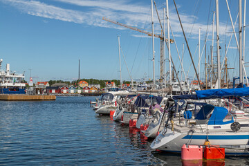 Boats in marina. Guest harbour 