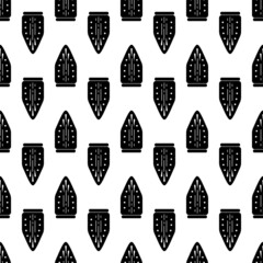 Plug iron pattern seamless background texture repeat wallpaper geometric vector