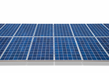 solar energy panels isolated