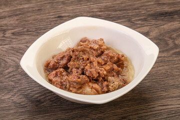 Gurmet venison stew with spices